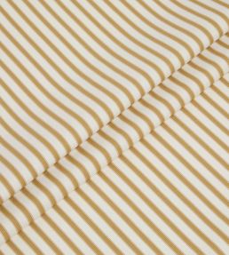 Ticking Stripe 2 Fabric by Ian Mankin Mustard