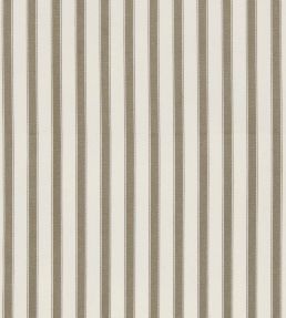 Ticking Stripe 2 Fabric by Ian Mankin Taupe