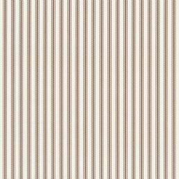 Ticking Stripe Wallpaper by Ian Mankin Brown