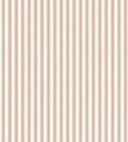Ticking Stripe Wallpaper by Ian Mankin Pink