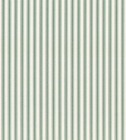 Ticking Stripe Wallpaper by Ian Mankin Racing Green