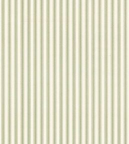 Ticking Stripe Wallpaper by Ian Mankin Sage