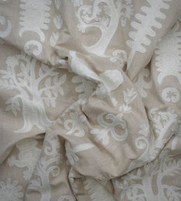 Tiger Tree Fabric by Andrew Martin Ivory