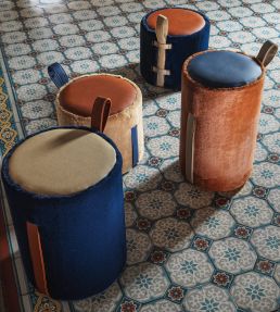 Tignes Fabric by Casal Orange