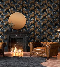 Tigress Wallpaper by Avalana Navy