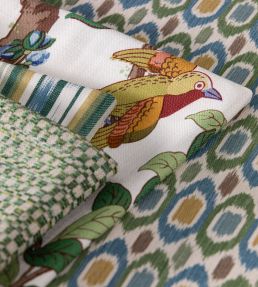 Tigris Fabric by GP & J Baker Blue