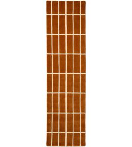 Marimekko Tiiliskivi Runner rug Brown 132905070245-US Brown