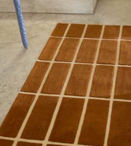Marimekko Tiiliskivi Runner rug Brown 132905070245-US Brown