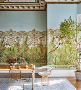 Tijou Gate Mural by Cole & Son Spring