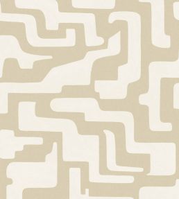 Tikal Mural by Casadeco Beige sable