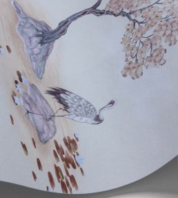 Tile Toile Wallpaper by Cole & Son Autumnal