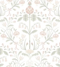 Till Carl Wallpaper by Sandberg Powder Pink