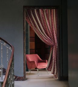 Tino Fabric by Manuel Canovas Terracotta