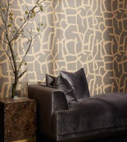Tinor Wallpaper by Nobilis Beige