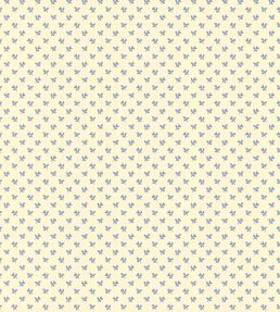 Tiny Flower Wallpaper by Langelid Von Bromssen Faded Denim