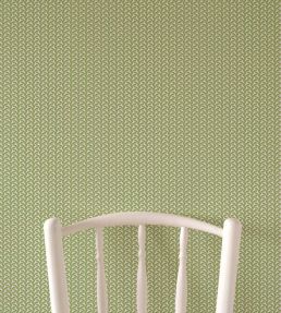 Tiny Tulips Wallpaper by Ottoline Green