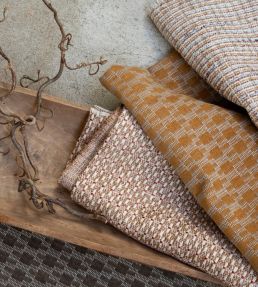 Tiree Fabric by Marvic Red