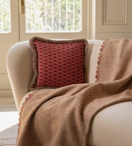 Tiree Fabric by Marvic Red