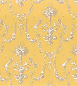 Tissu Corne D'Abondance Fabric by Camengo Jaune Soleil