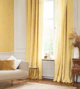 Tissu Corne D'Abondance Fabric by Camengo Jaune Soleil