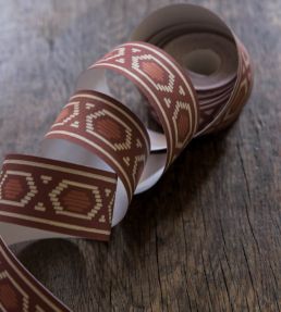 Titicaca Wallpaper by Langelid Von Bromssen Brick Red