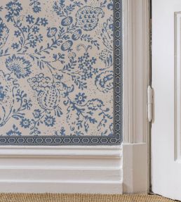Titicaca Wallpaper by Langelid Von Bromssen Indigo
