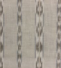 Ikat Stripe Fabric by Titley and Marr Oatmeal