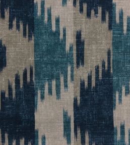 Oxus Fabric by Titley and Marr Indigo & Sapphire