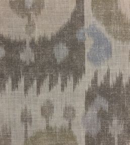 Turkistan Boteh Fabric by Titley and Marr Oatmeal & Smoke
