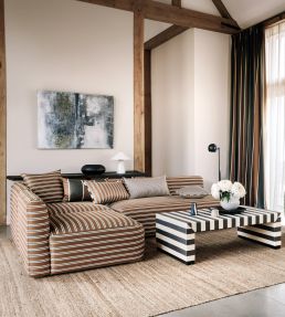 Tiva Fabric by Romo Cinnamon