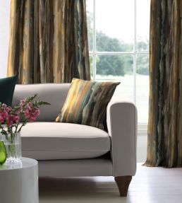 Tivoli Fabric by Arley House Ochre