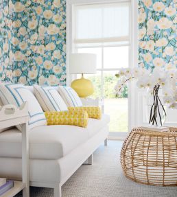 Tivoli Wallpaper by Thibaut Seashell