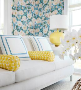 Tivoli Wallpaper by Thibaut Seashell