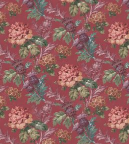 Tobermory Fabric by Arley House Rich Pink