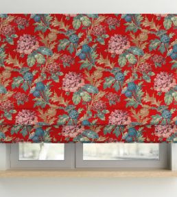 Tobermory Fabric by Arley House Scarlet