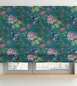 Tobermory Fabric by Arley House Teal