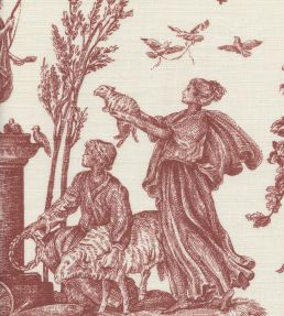 Toile Baptiste Fabric by Lewis & Wood Rhone