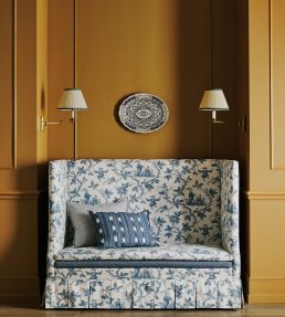 Toile Chinoise Fabric by Colefax and Fowler Forest