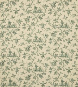 Toile Chinoise Fabric by Colefax and Fowler Forest