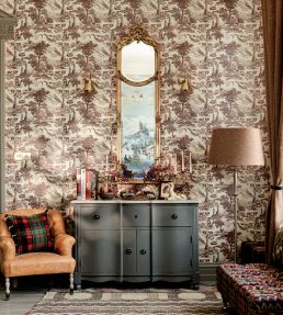 Toile Du Tyrol Wallpaper by MINDTHEGAP Evergreen