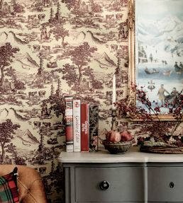Toile Du Tyrol Wallpaper by MINDTHEGAP Evergreen
