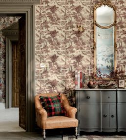 Toile Du Tyrol Wallpaper by MINDTHEGAP Evergreen