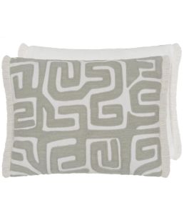 Tokusa Cushion 40 x 30cm by Designers Guild Sepia