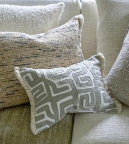 Tokusa Cushion 40 x 30cm by Designers Guild Sepia