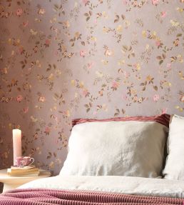 Tokyo Blossem Wallpaper by Eijffinger Pink Mauve