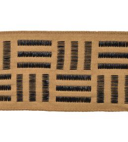 Tokyo Raphia Braid 80mm Trimming by Houles Caramel