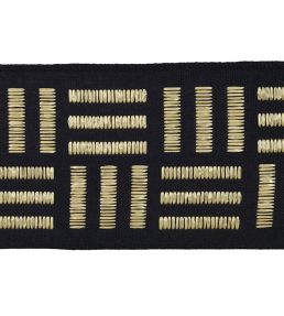 Tokyo Raphia Braid 80mm Trimming by Houles Ebene