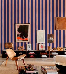 Toldo Wallpaper by Coordonne Cobalt