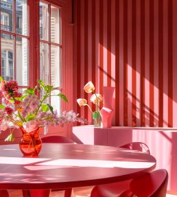 Toldo Wallpaper by Coordonne Pink