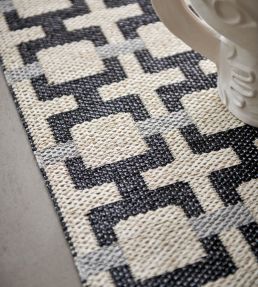 Pappelina Tom Runner rug Black TOMX712 Black
